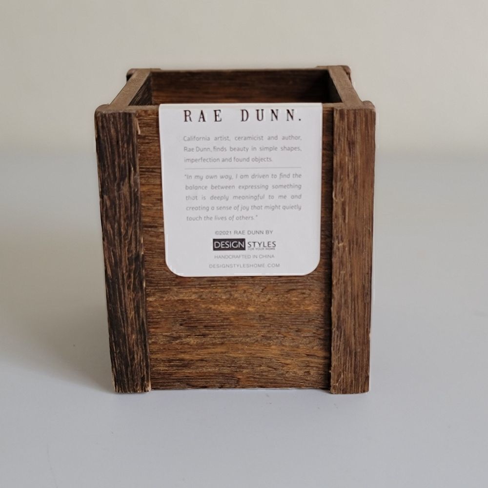 Rae Dunn Pens Pencils Wooden Office Desk Storage - Picture 12 of 12